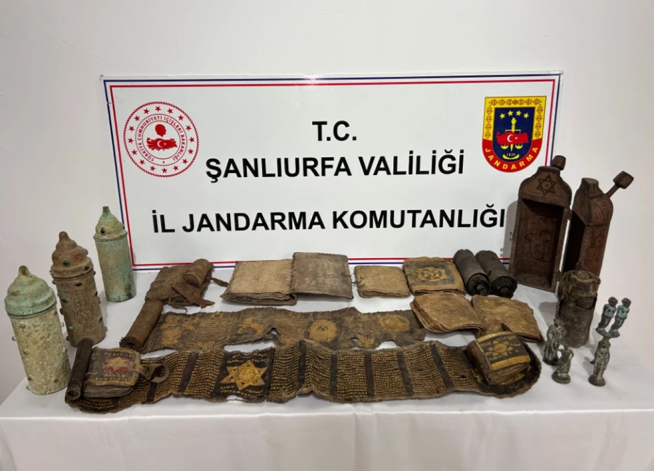 Şanlıurfa’da Tarihi Eser Kaçakçılarına Operasyon