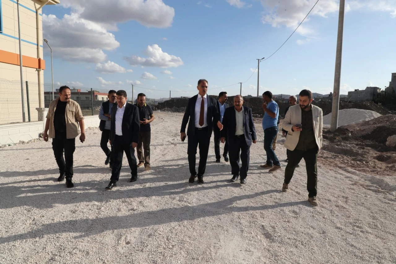 Başkan Kuş, Yol Yapım Çalışmalarını İnceledi