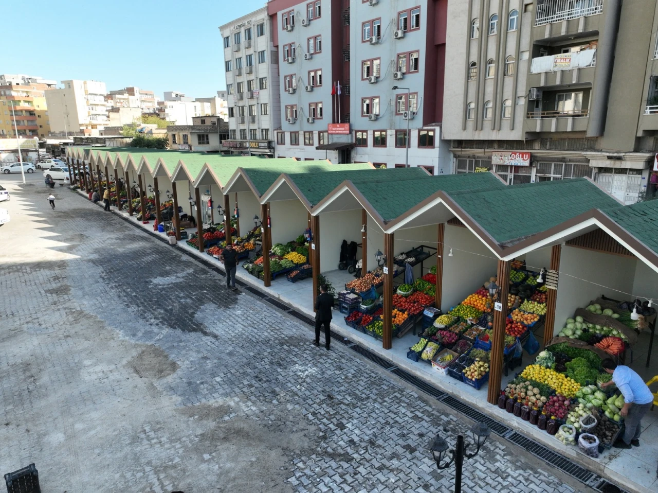 Şanlıurfa’da Eski Görüntü Tarih Oldu, Yeni Pazar Alanı Açıldı