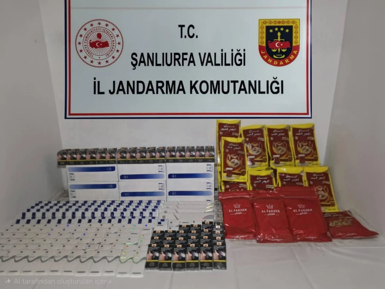 Şanlıurfa’da Tütün ve Alkol Kaçakçılarına Geçit Yok