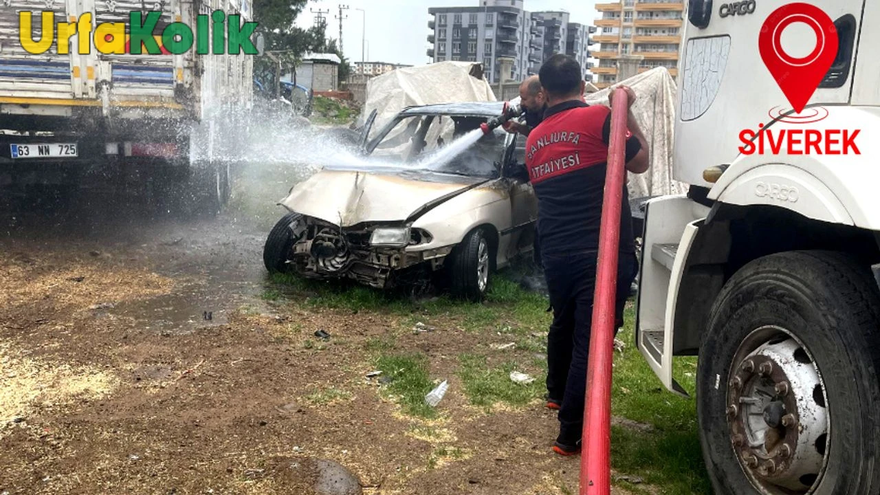 Kaza yapan araçta günler sonra yangın çıktı!