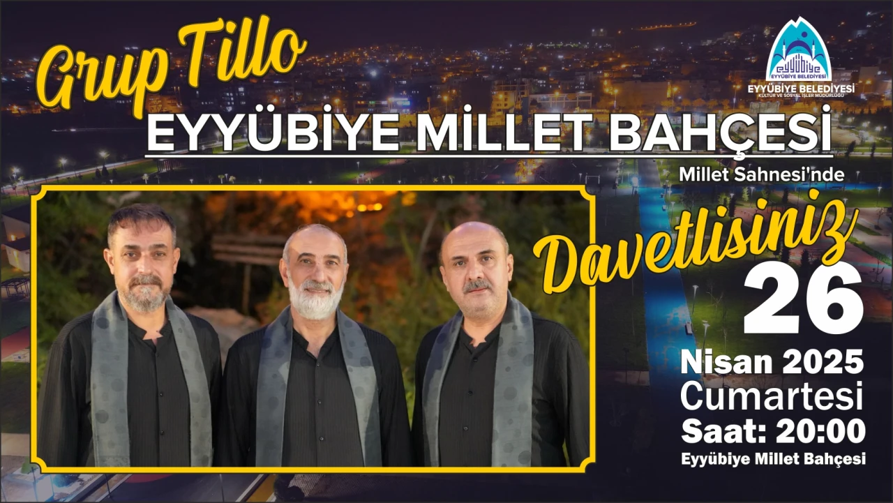 Başkan Mehmet Kuş, Tüm Şanlıurfalıları Grup Tillo Konserine Davet Etti