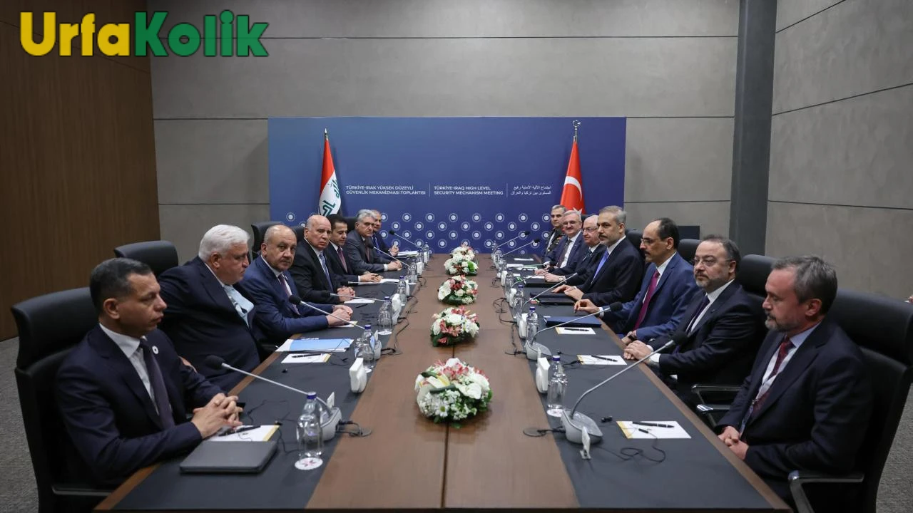 TÜRKİYE İLE IRAK ARASINDA YÜKSEK DÜZEYLİ GÜVENLİK 5. TOPLANTISI DÜZENLENDİ
