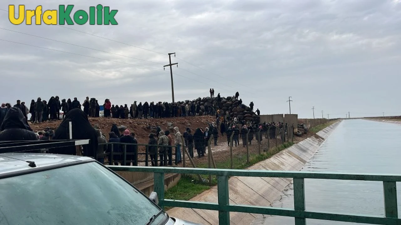 Şanlıurfa'da Kanala Giren Genç Hayatını Kaybetti.