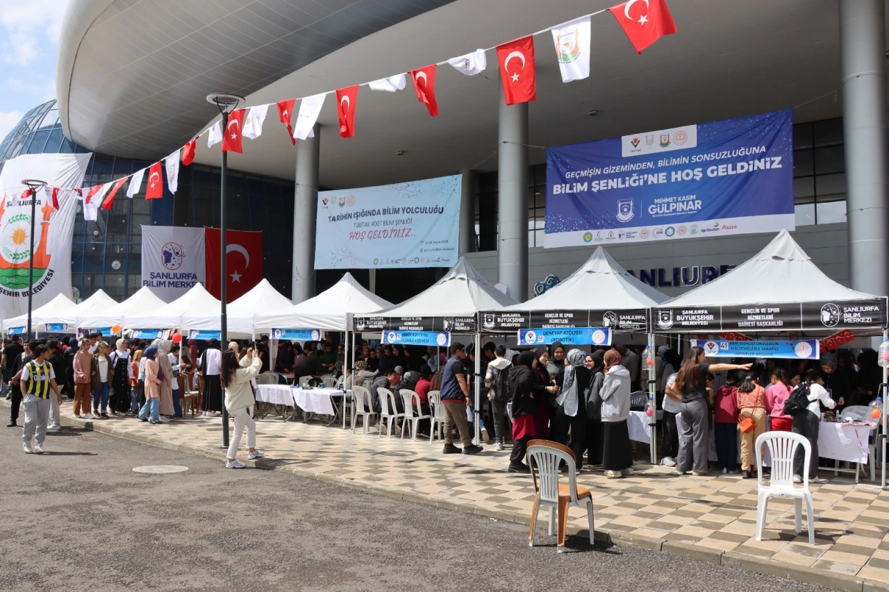 Şanlıurfa Bilim Şenliği Yoğun İlgi Görüyor
