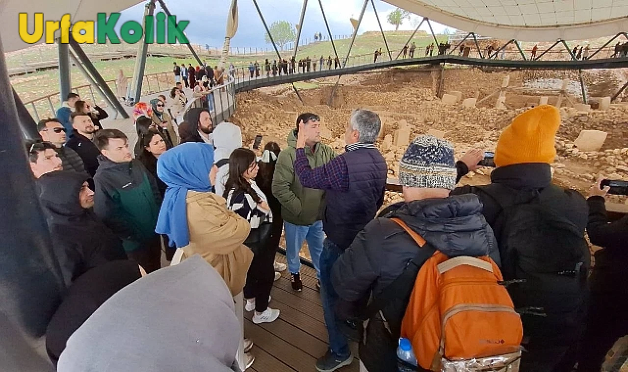 Bilim Merkezi Eğitmenleri Göbeklitepe Kazı Alanında Araştırmalar Yapıyor