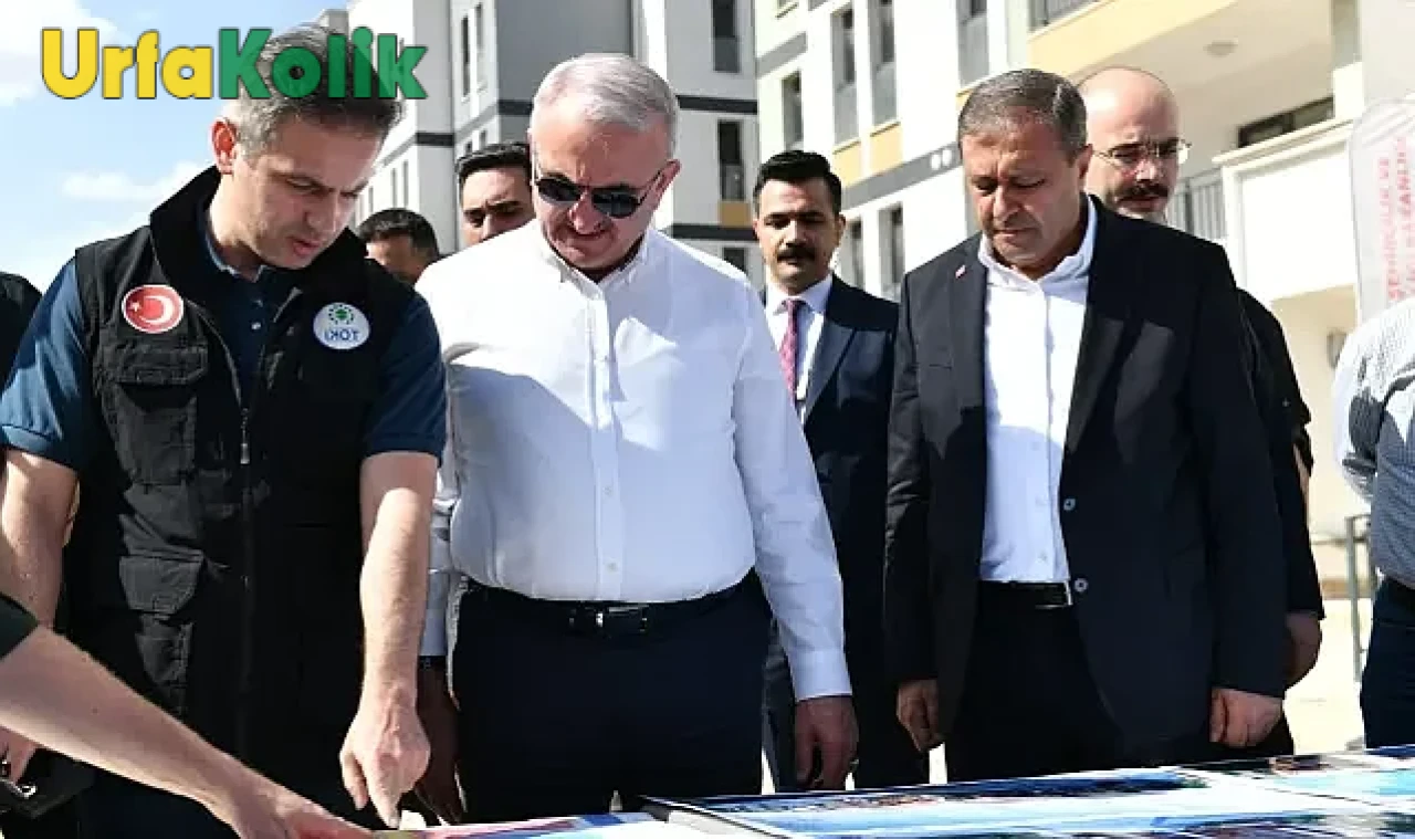 Şanlıurfa'da deprem sonrası konutlar hızla inşa ediliyor