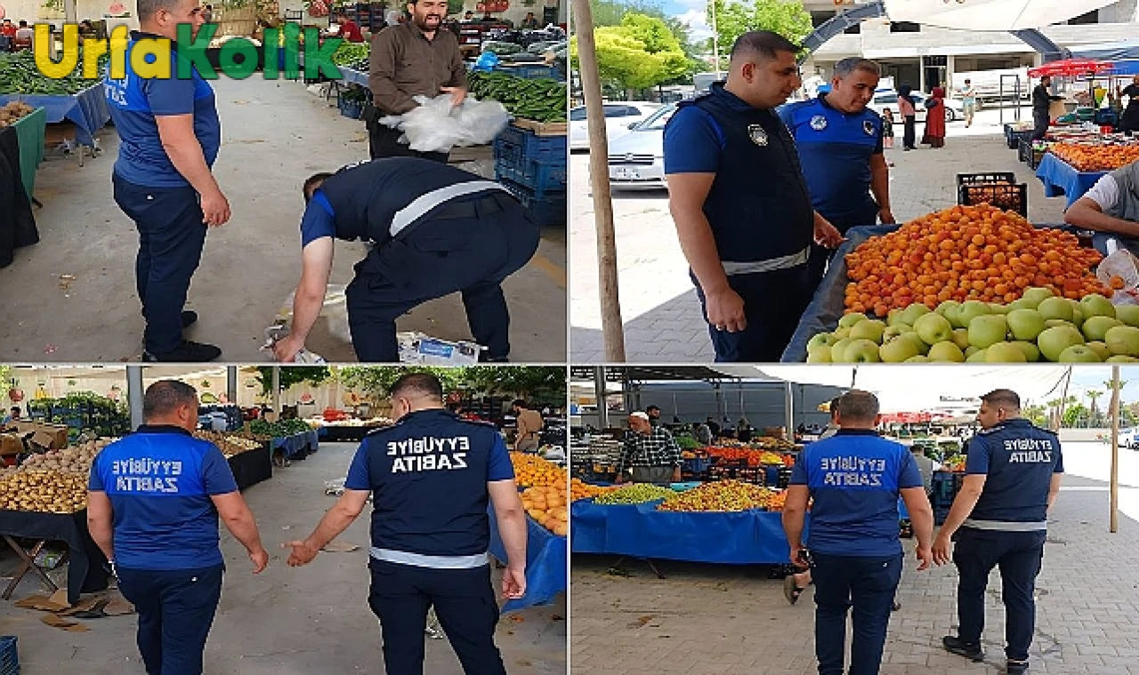 Şanlıurfa'da Pazaryerlerinde Sıkı Denetim Uygulaması Başlatıldı!