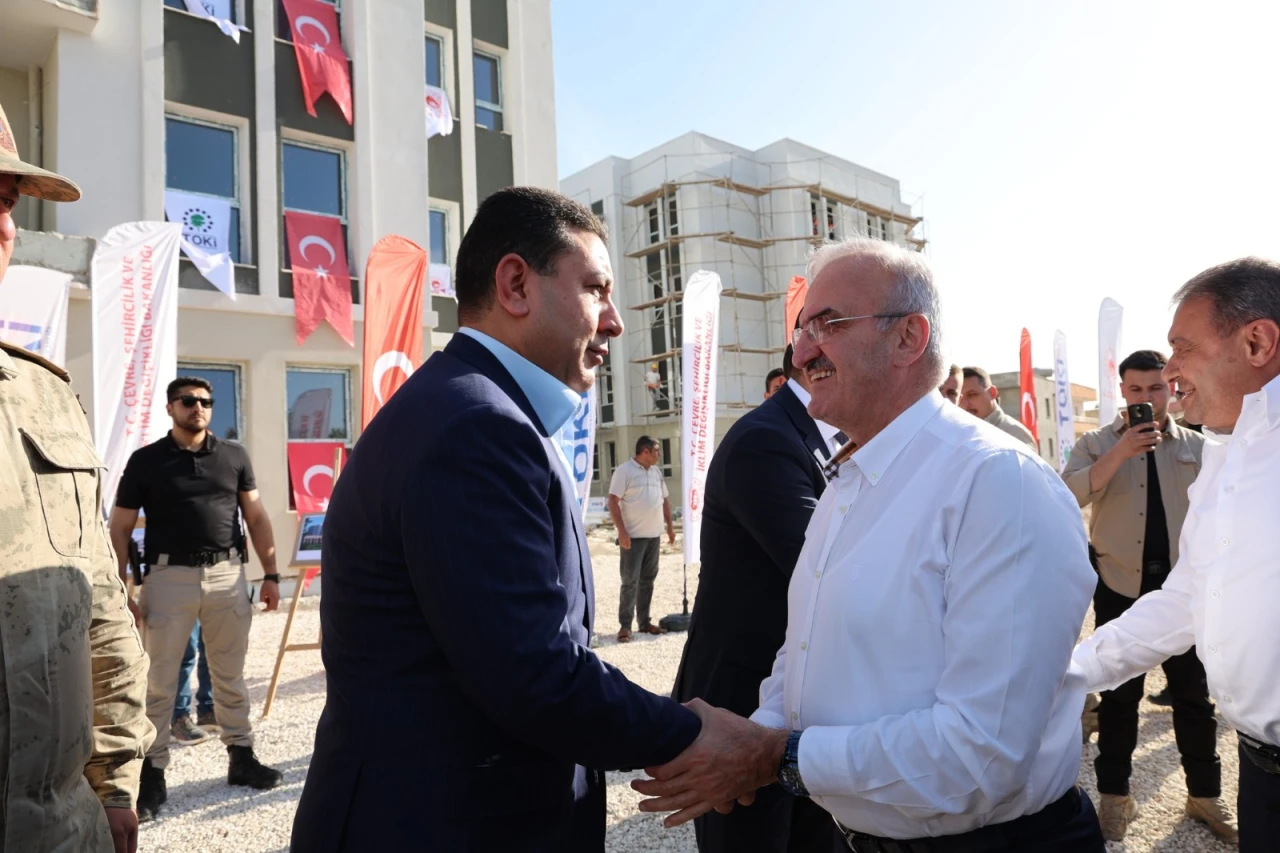 Başkan Özyavuz Bakan Yardımcısı Ve Afad Başkanını Harran'da Ağırladı