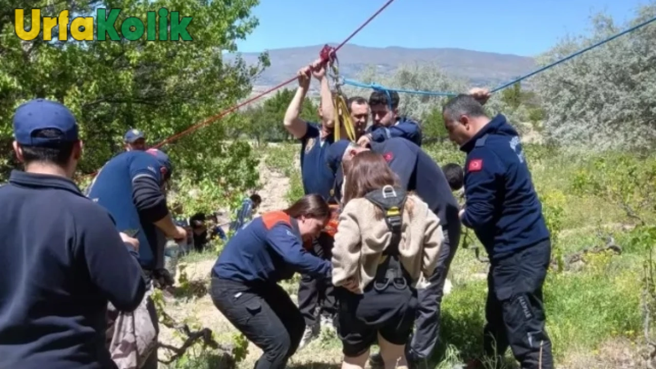 Turistleri taşıyan sıcak hava balonu kayalıklara zorunlu iniş yaptı, 20 turist yaralandı.
