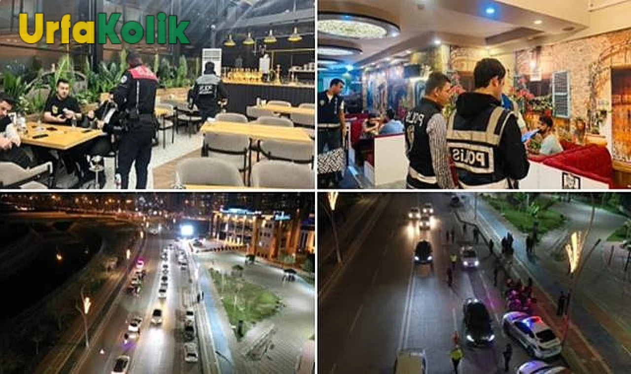 Şanlıurfa'da Huzur Operasyonu: Polis Ekipleri 352 Kişi ve 98 Araç Üzerinde Denetim Gerçekleştirdi.