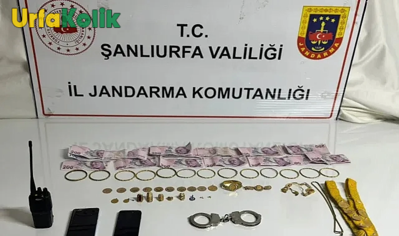 Şanlıurfa'da Altın Hırsızları Jandarma Operasyonuyla Yakalandı!