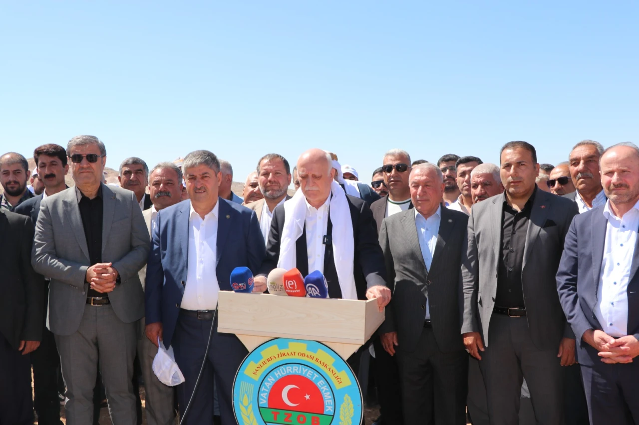 TZOB Başkanı Şemsi Bayraktar Şanlıurfa’da: “Çiftçiler Destek Bekliyor”
