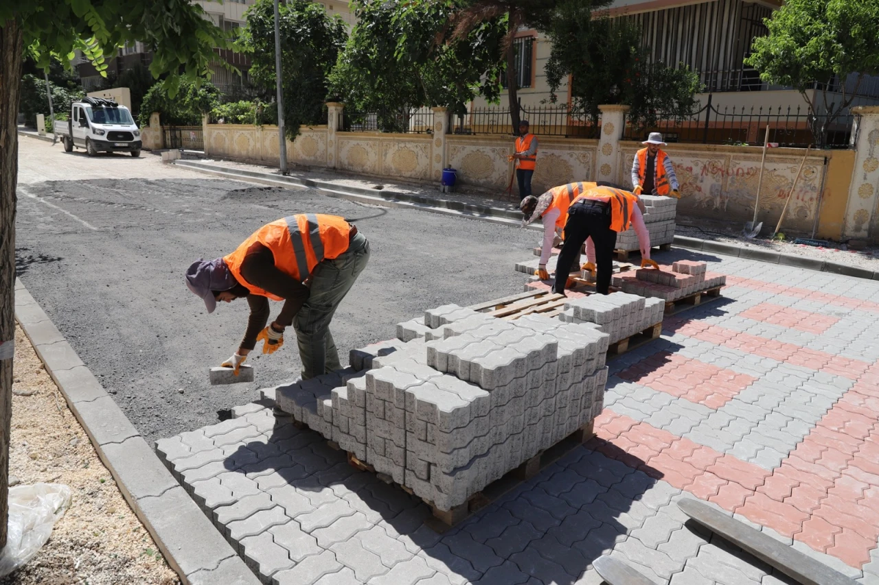 Karaköprü’de Üstyapı Çalışmaları Hız Kesmeden Devam Ediyor