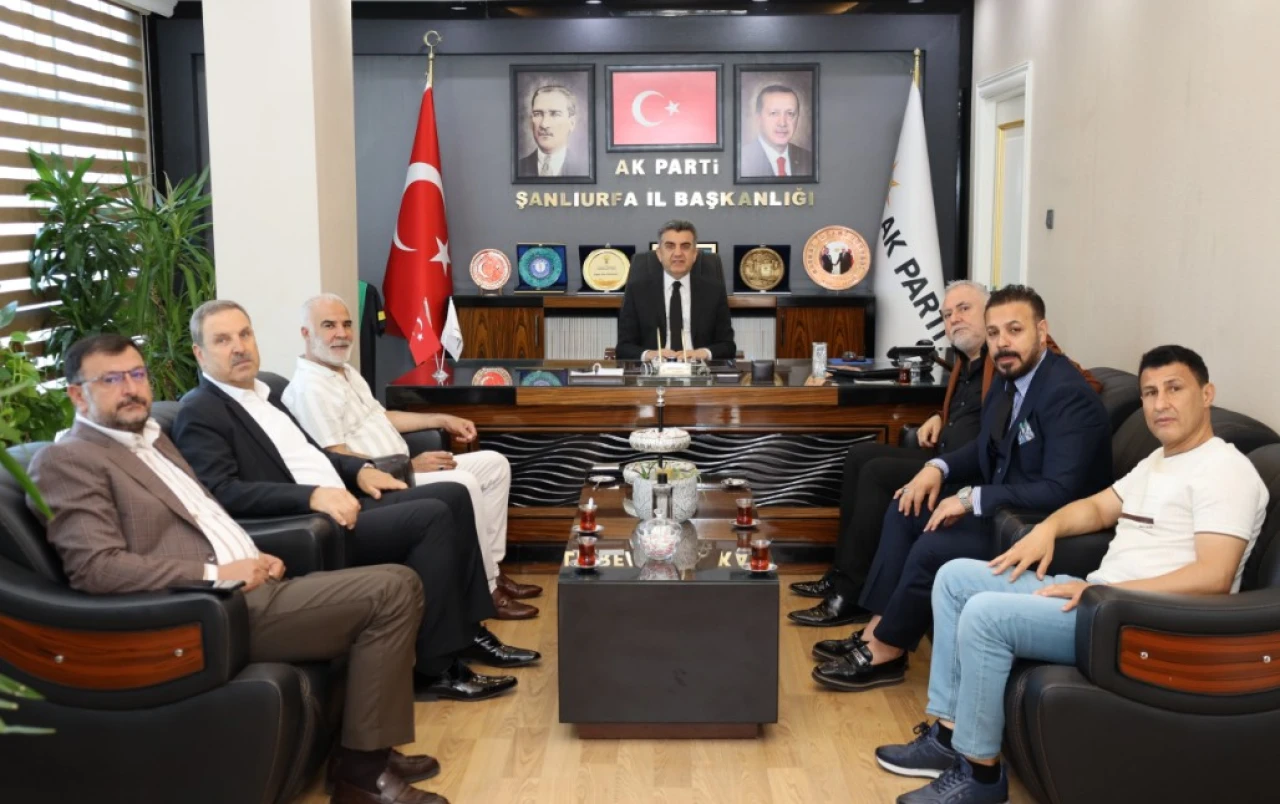 Başkan Saraçoğlu’ndan AK Parti İl Başkanı Günbegi’ye Ziyaret