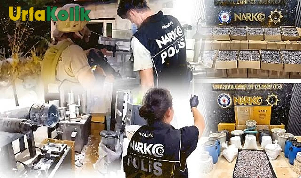 Uyuşturucu Üreticilerine Önemli Operasyon: 2,5 Milyon Hap Yakalandı