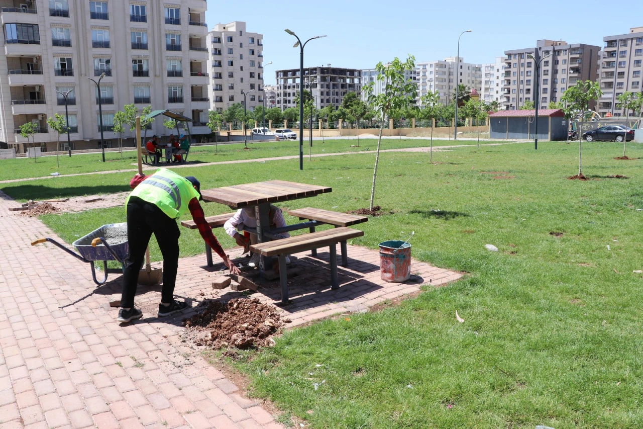 Haliliye Belediyesi’nden Parklara Tasarruflu Üretim Hamlesi
