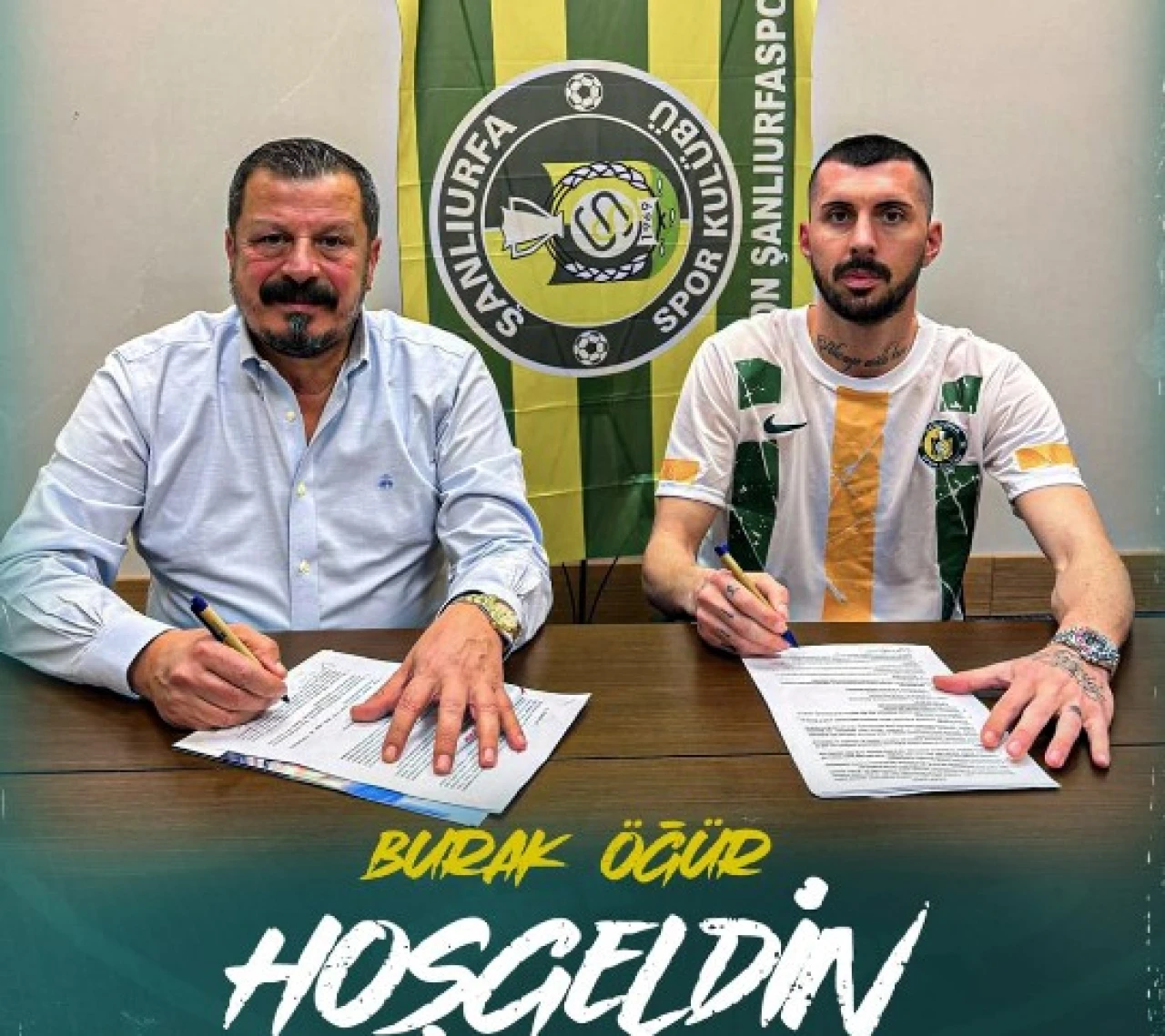 Burak Öğür, Sarı-Yeşilli Ekipte