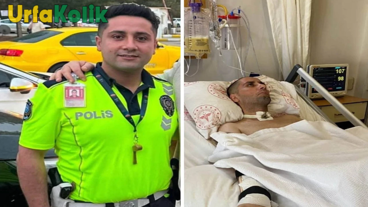 Şanlıurfa'da vazife yapan polis memuru aniden kalp krizi geçirdi