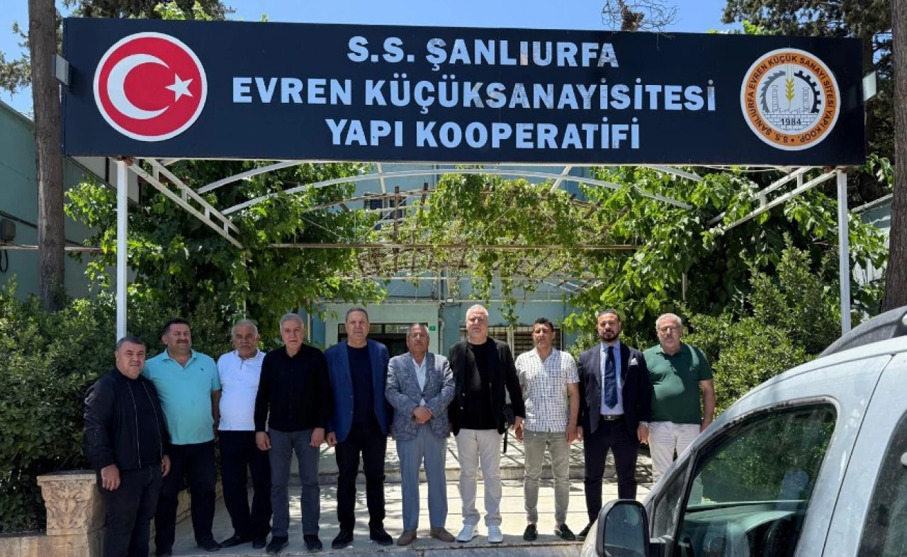 Başkan Saraçoğlu’dan Küçük Evren Sanayi Sitesi’ne Ziyaret