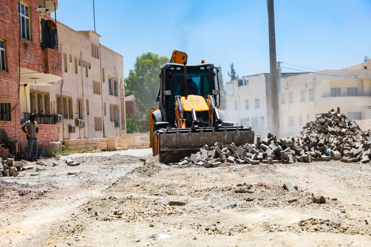 Harran'da Üst Yapı Çalışmaları Devam Ediyor