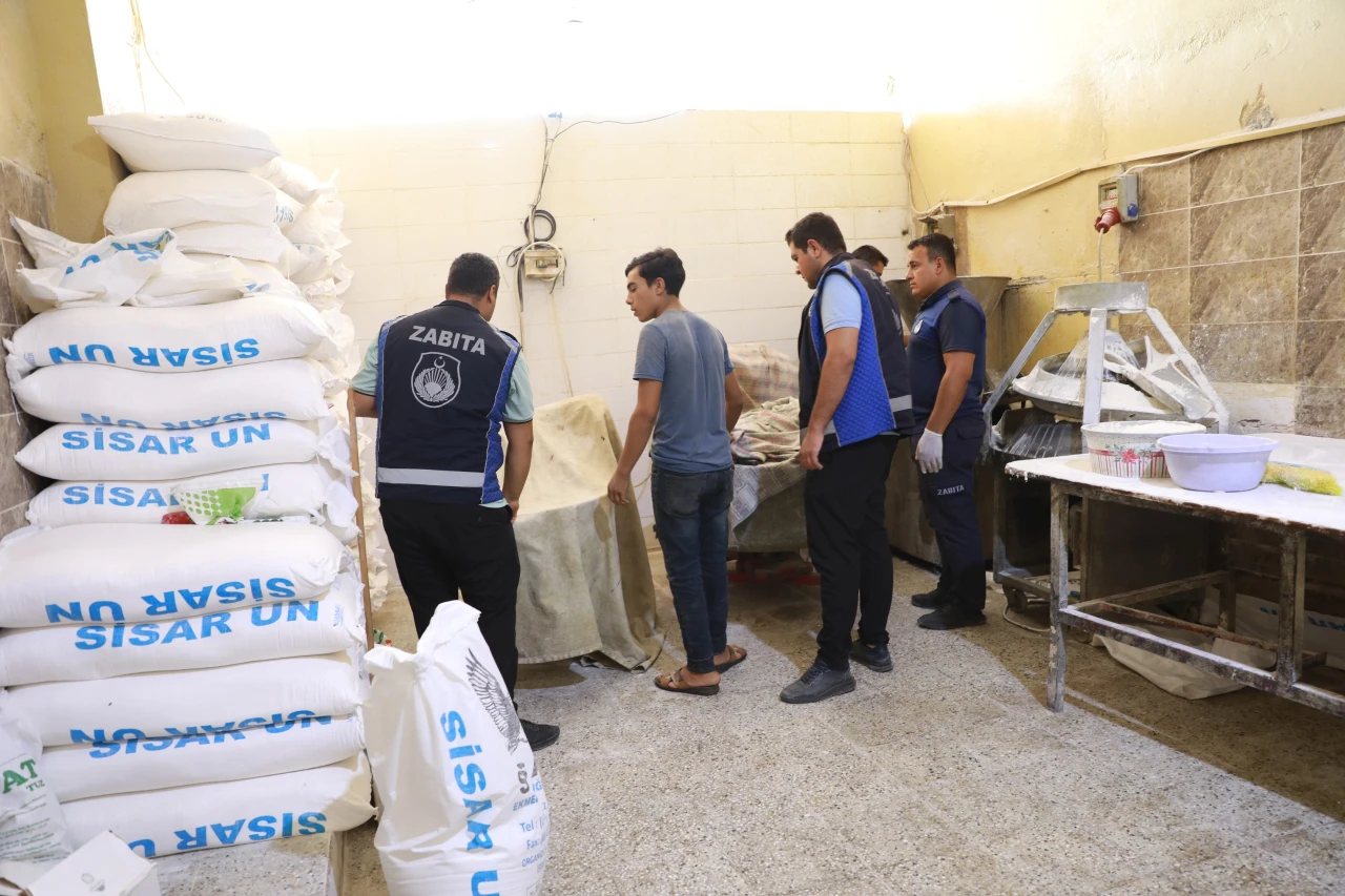Harran Belediyesi Zabıta Ekiplerinden Fırın Ve Kasaplara Sıkı Denetim