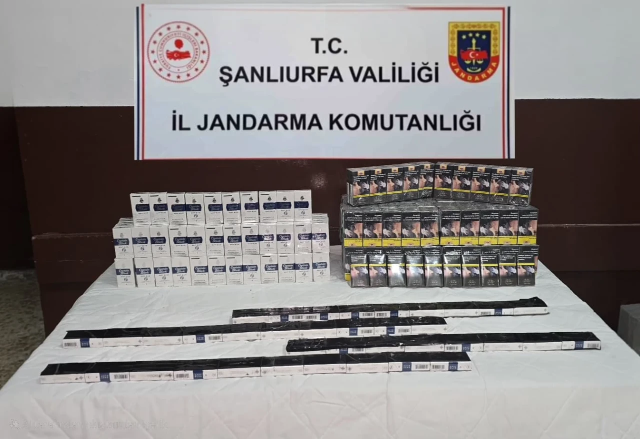 Şanlıurfa’da Kaçak Sigara Operasyonu