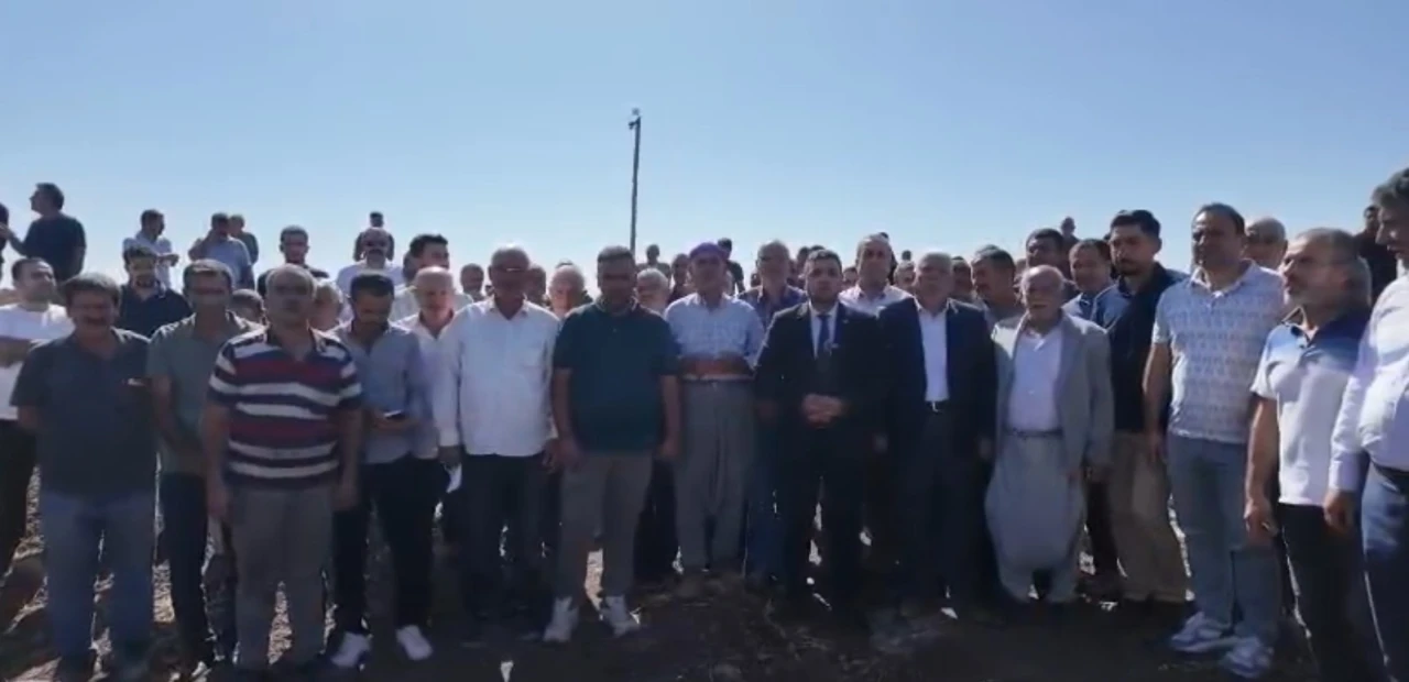 Şanlıurfa Karaköprü’de Ağır Vasıta Sanayi Sitesinin Temeli Dualarla Atıldı