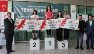 Başkanlık Kupası Kort Tenisi Turnuvasında Ödüller Sahiplerini Buldu