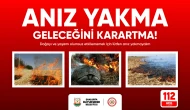 ŞANLIURFA BÜYÜKŞEHİR BELEDİYESİ'NDEN ANIZ YAKMA UYARISI