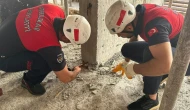 Şanlıurfa'da Mahsur Kedi İtfaie Ekipleri Tarafından Kurtarıldı
