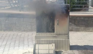 Şanlıurfa’da Elektrik Panosu Alev Aldı