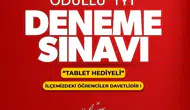 Harran Belediyesi Tablet Ödüllü Deneme Sınavı Yapacak