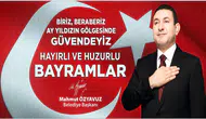 Başkan Özyavuz: Kurban Bayramımız Mübarek Olsun