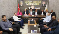 AK Parti İl Başkanı Günbegi Akçakale'de Gönül Ziyaretleri Gerçekleştirdi