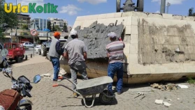 Şanlıurfa'da tarihi Topçu Anıtı restore ediliyor, şehrin kurtuluşunu sembolize eden anıt yenileniyor.