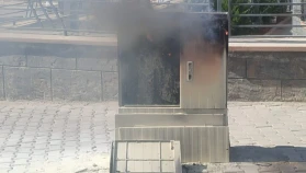 Şanlıurfa’da Elektrik Panosu Alev Aldı
