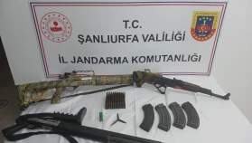 Şanlıurfa’da Ruhsatsız Silah Operasyonu