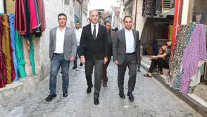 Başkan Kuş, Tarihi Mahallelerde Halkla Buluştu