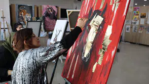 Karamek Resim Kursuyla Yetenekler Keşfediliyor