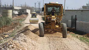 Büyükşehir, Kırsalda Yol Seferberliğini Sürdürüyor