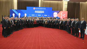 Başkan Özyavuz Mhp'nin Ankara'daki Belediye Başkanları İftar Programına Katıldı