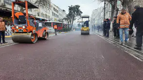 Divanyolu’nda İkinci Etap Asfalt Çalışmaları Tamamlandı