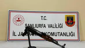 Viranşehir'de silah operasyonu: Jandarma 1 piyade tüfeği ele geçirdi.