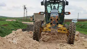 Eyyübiye Kırsalında Yollar Daha Güvenli Oluyor