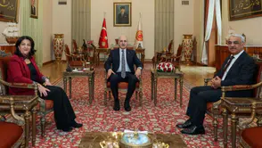 Kurtulmuş, DEM Parti Heyetini Kabul Etti