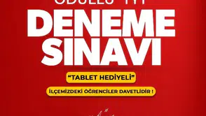 Harran Belediyesi Tablet Ödüllü Deneme Sınavı Yapacak