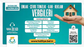 Haliliye Belediyesi Duyurdu: Son Gün 1 Haziran