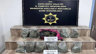 Urfa'da Narkotik Operasyon