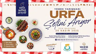 Urfa’nın En İyi Şefi Aranıyor: Başvurular Devam Ediyor